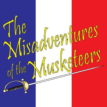 Picture of Misadventures Of The Musketeer cover art.