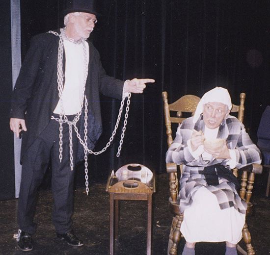 Picture of Scrooge Has Left The Building perfomed by Aiken Community Playhouse.