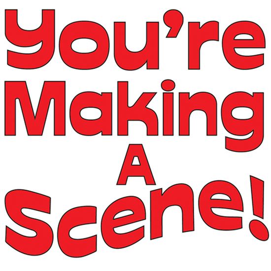 Picture of You're Making A Scene! cover art.