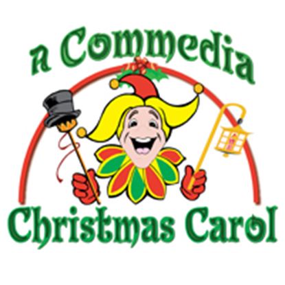 Picture of Commedia Christmas Carol, A cover art.
