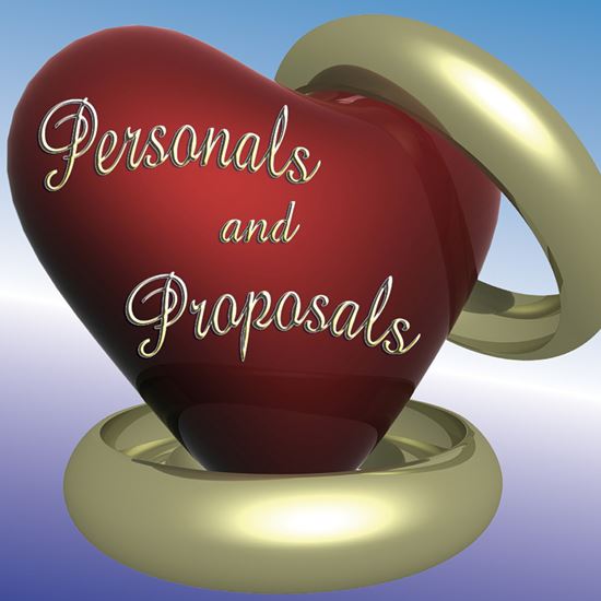 Picture of Personals And Proposals cover art.