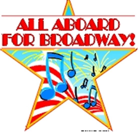 Picture of All Aboard For Broadway cover art.