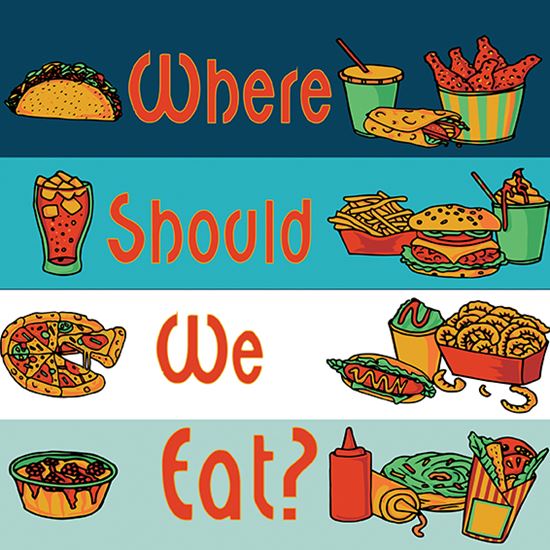 Picture of Where Should We Eat cover art.