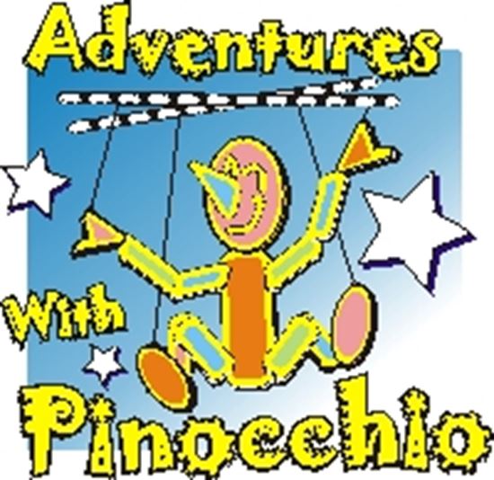 Picture of Adventures With Pinocchio cover art.